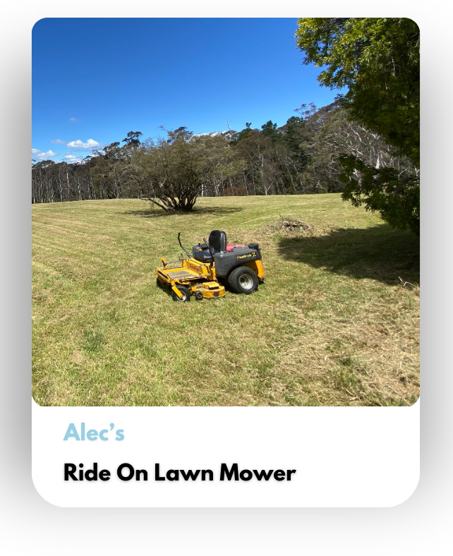 Ride on Lawn Mower