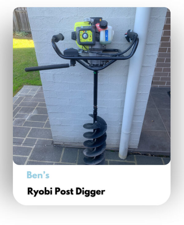 Ryobi Post Digger