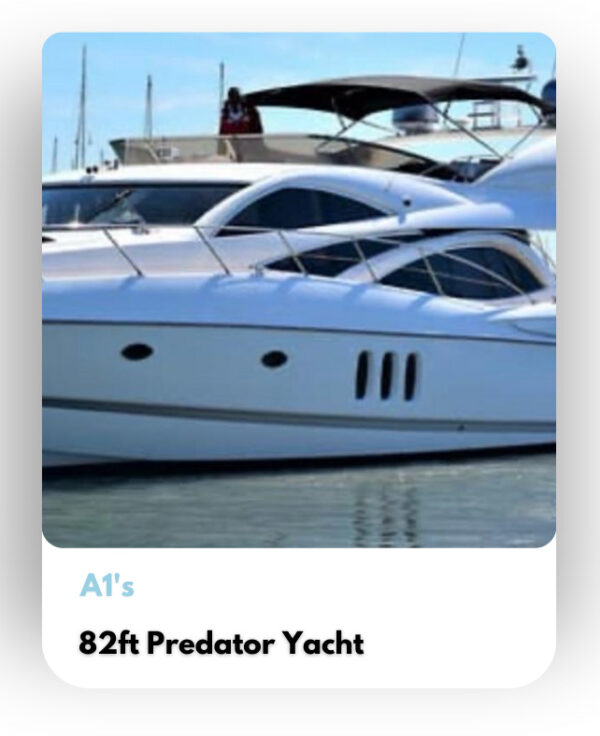 82ft Predator Yacht