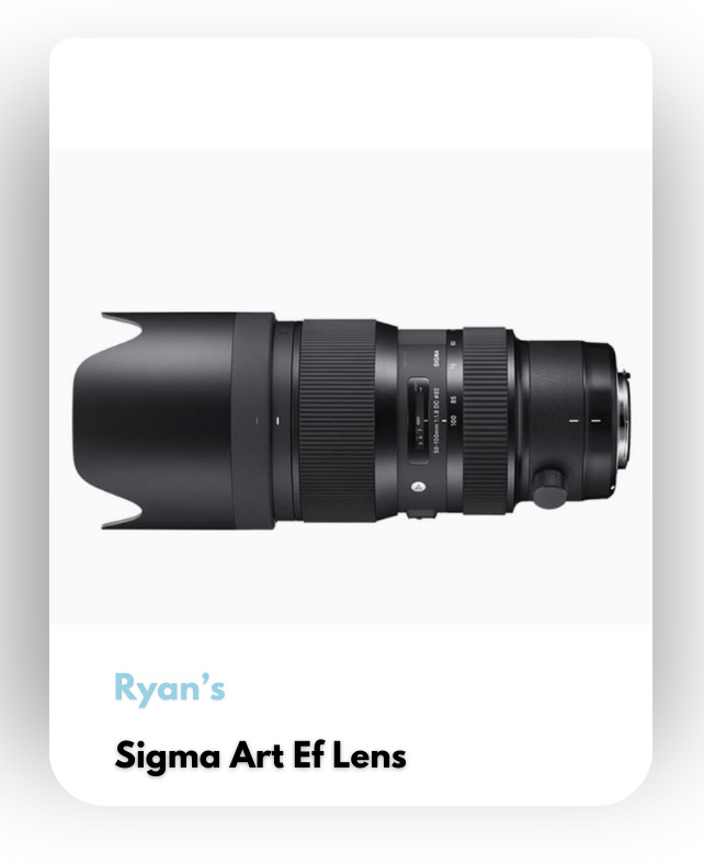 Sigma Art Ef Lens