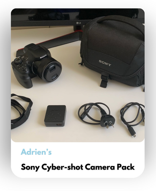 Sony Cybershot Camera Pack