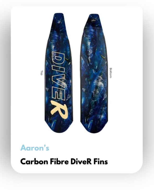 Carbon Fibre DiverR Fins