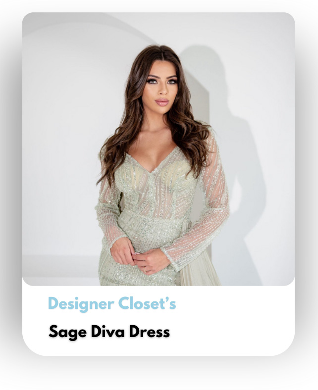 Sage Diva Dress