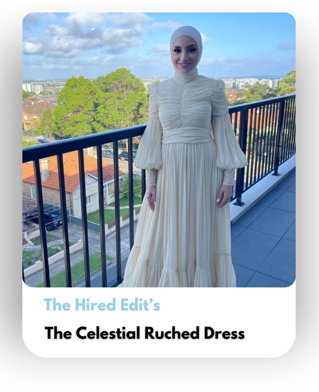 The Celestial Ruched Dress