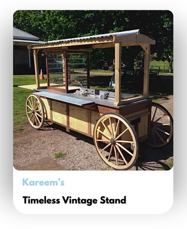 Timeless Vintage Stand